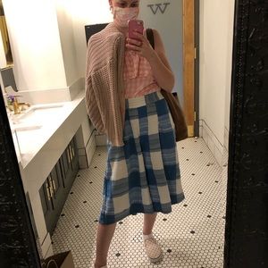 Ace & Jig banner culottes | blue and white cotton spring/summer short pants